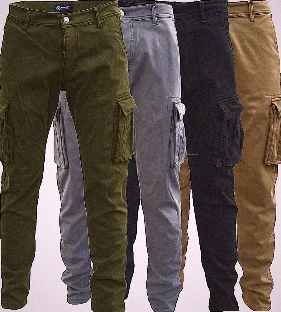 Herren Thermo Cargo Hose Gefüttert Outdoor Arbeitshose Winter warm gefüttert 4