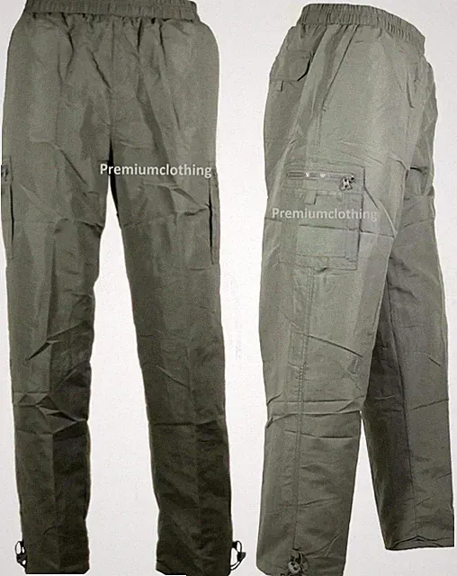Herren THERMO gefütterte Hose uni ARBEITSHOSE Jogginghose Hose Fleecehose