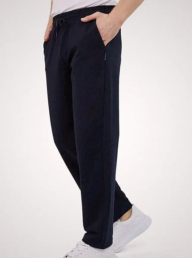 herren Thermo Sport-Hose Winter Jogging-Hose Baumwolle Trainingshose warm
