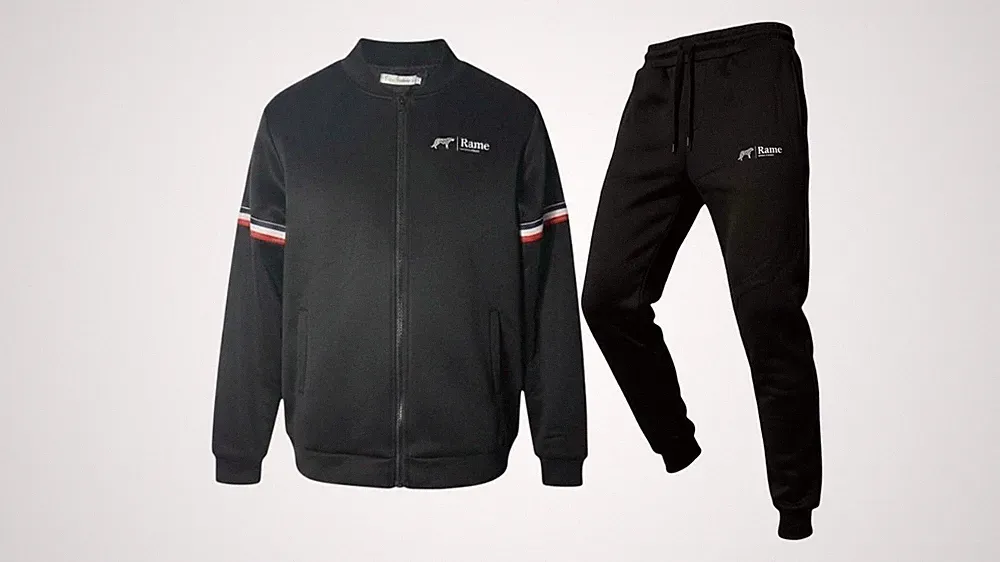 Herren Trainingsanzug Baseball Set Jacke & Jogginghose Sportanzug Freizeit Anzug