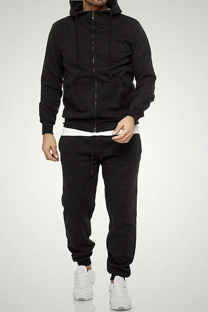 Herren Trainingsanzug Jogginganzug Fitnessanzug Sportanzug Hoodie Hose neu