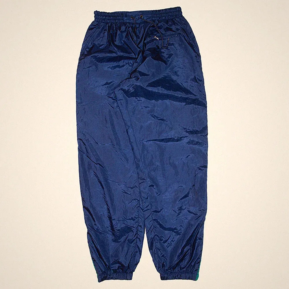 Herren Trainingshose Blau Schmal zulaufend XL W28 L33