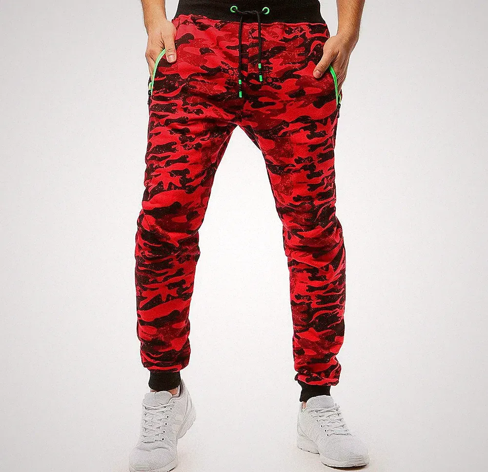 Herren Trainingshose Freizeithose Sporthose Camo Jogging Jogger DSTREET M-2XL