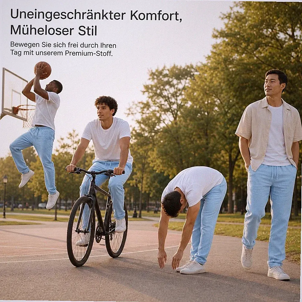 Herren Trainingshose Slim Fit für Sport und Alltag - für Volleyball | für
