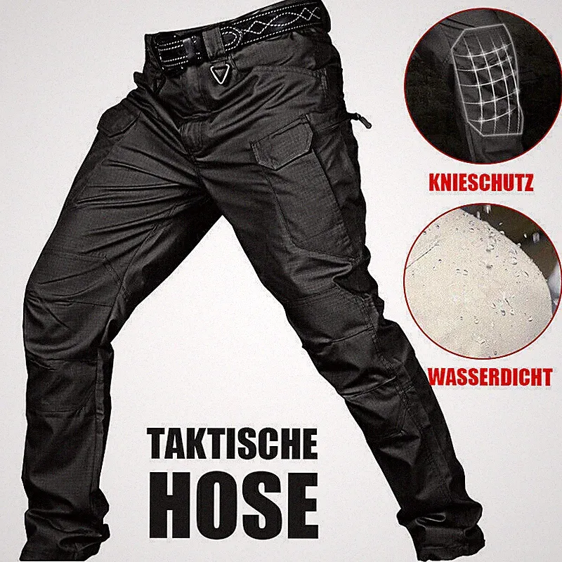 Herren Trekking Taktische Cargo Hose Trainingshose Feldhose Jogging Sommer