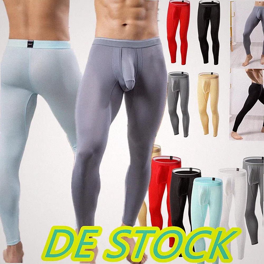 Herren~Trousers Stretchy Hosen Slim Fit Leggings Sport Skinny Pants Fitnessraum