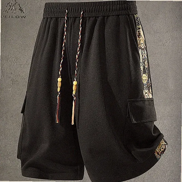 Herren Übergröße Cargo Shorts 6XL-8XL Freizeit Fitness Laufen Sport Jogginghose