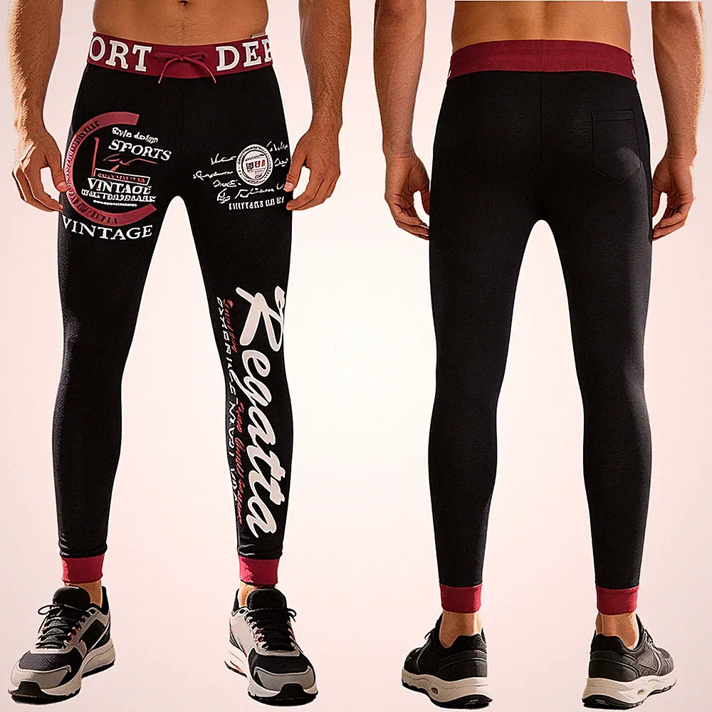 Rot Yoga-Hose