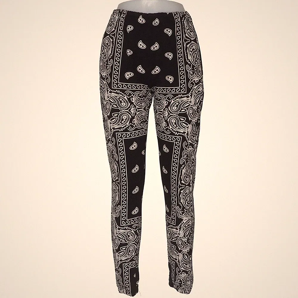 Hey Big, Jogginghose, Größe: XS, Schwarz/Weiß, Paisley, Sweat, Damen #v7E