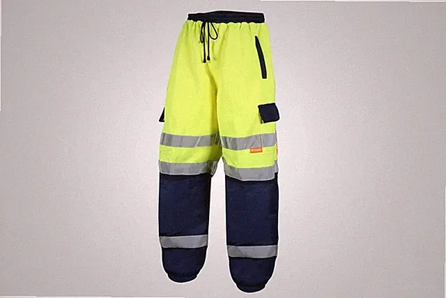 Hi Vis Jogginghose Arbeitshose reflektierend Cargo SafetyJoggers GR XL