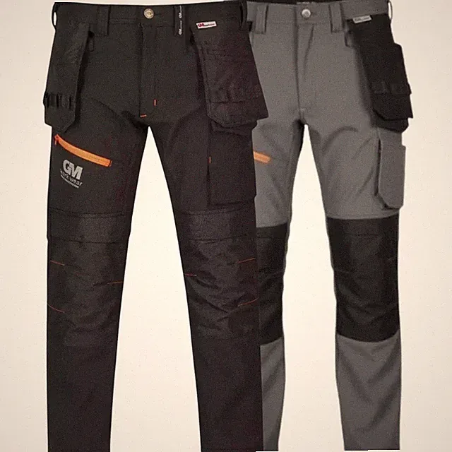 Hi Vis wasserdichte Softshellhose Stretch Fleece gefüttert reflektierend PSA
