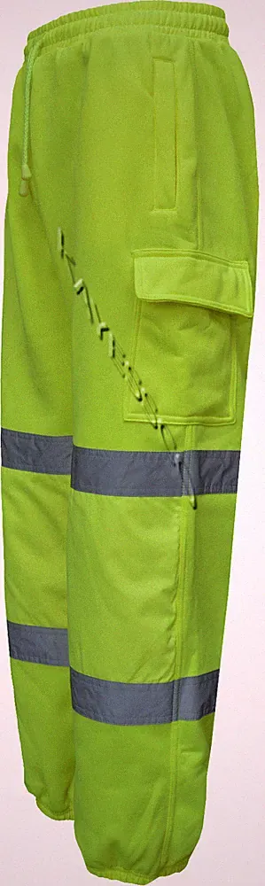 Hi Viz Combat Work Wear Jogginghose dicke Brush Fleece Hose Jogger