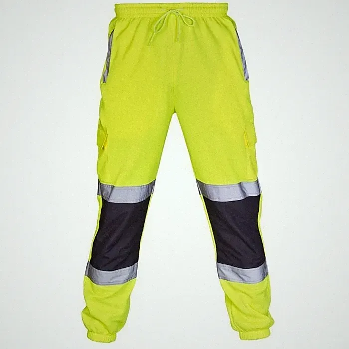 Hi Viz Vis Jogging Bottoms Arbeitssicherheit Hosen Jogger