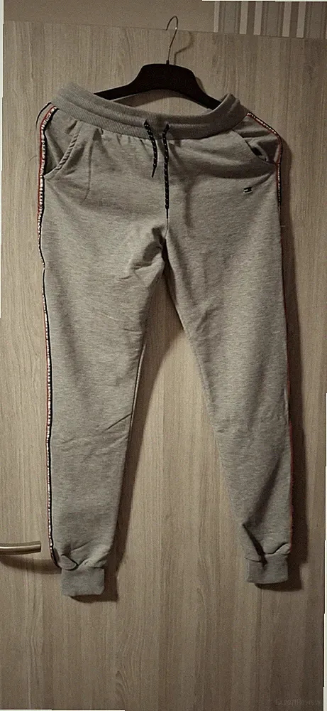 Hilfiger Damen Sporthose Größe M grau