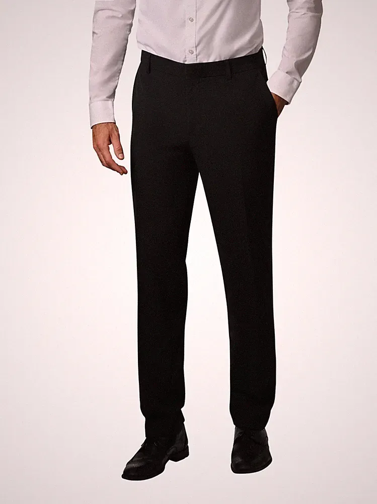 Hirschthal Herren Anzughose in der Passform Regular-Fit Anzug Chino Jeans Hose