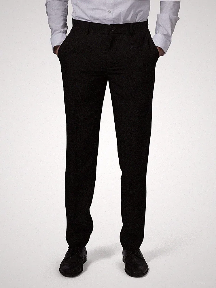 Hirschthal Herren Anzughose in Slim-Fit oder Regular-Fit Anzug Chino Jeans Hose