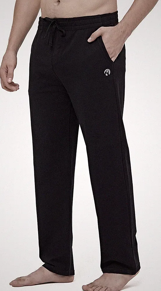 HMIYA Herren Jogginghose Baumwolle Sweathose Lange Atmungsaktiv Sporthose Yogaho