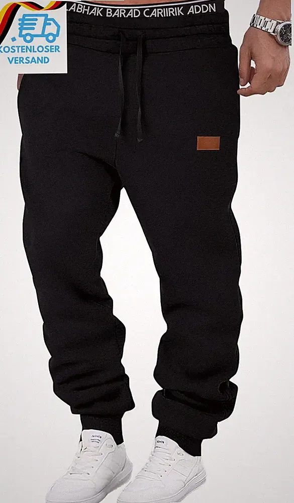HMIYA Jogginghose Herren Baumwolle Trainingshose Sporthose Freizeithose Lang Hos