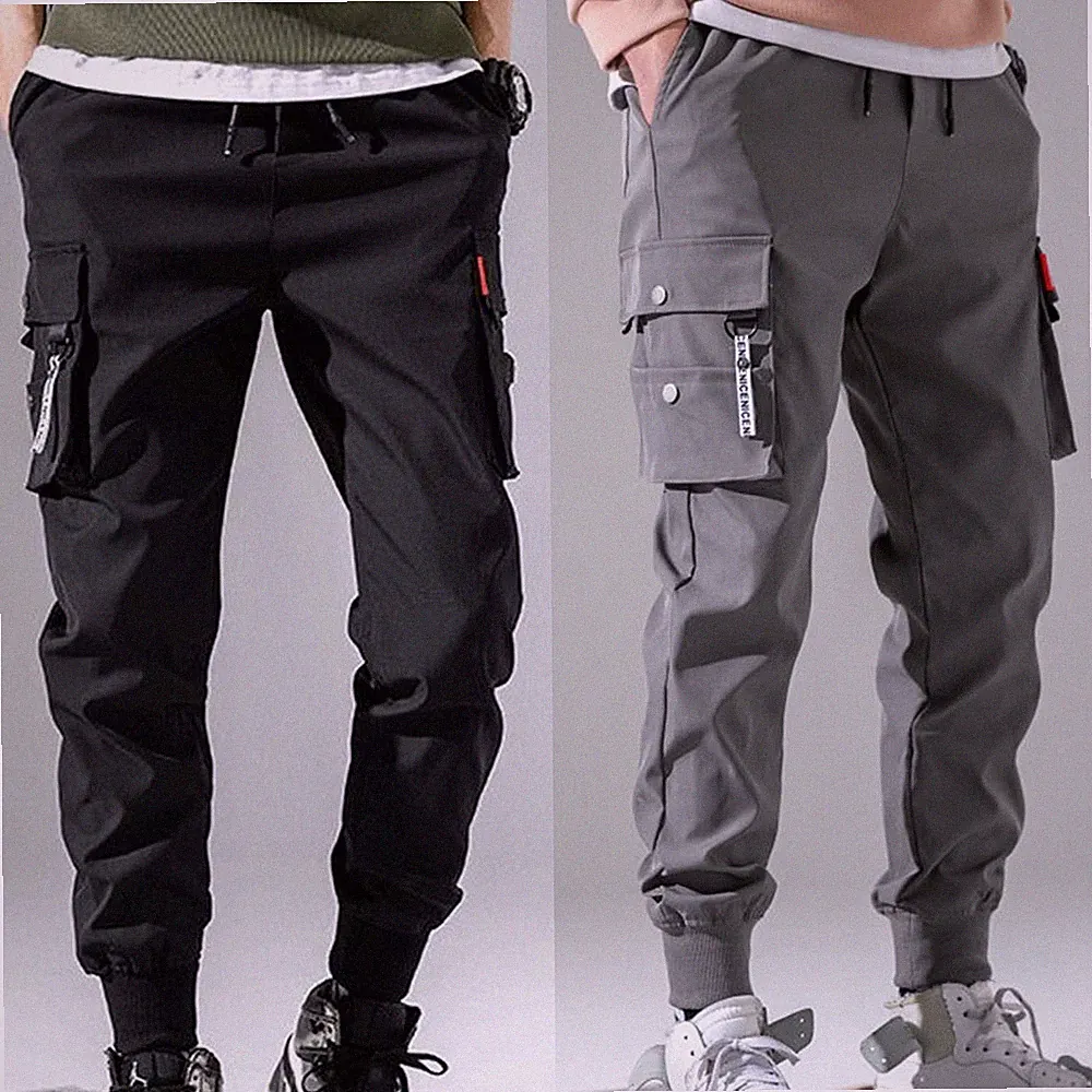 Hose Jogginghose Heim Jogger Mit Multi -Taschen Frachthosen Hip Hop Hose Modisch
