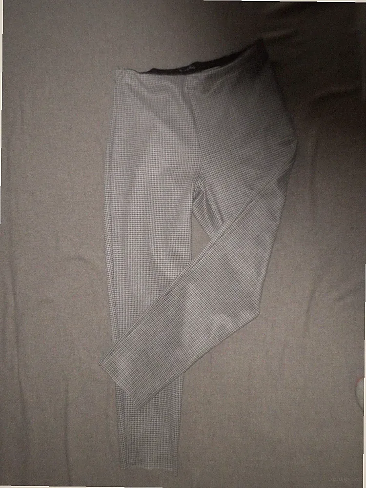 Hose Made in Italy Jogginghose Damen Hahnentritt gemustert Gr.L 38/40 (42)