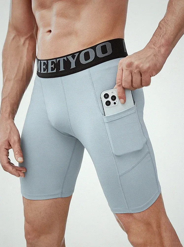 Hose Shorts kurz Herren Sporthose Laufhose mit Seitentaschen Trainingsshorts