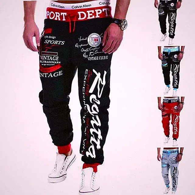 Hose Sporthose Herren Trainingshose Jogger Fitness Slim Fit Classic Cargo