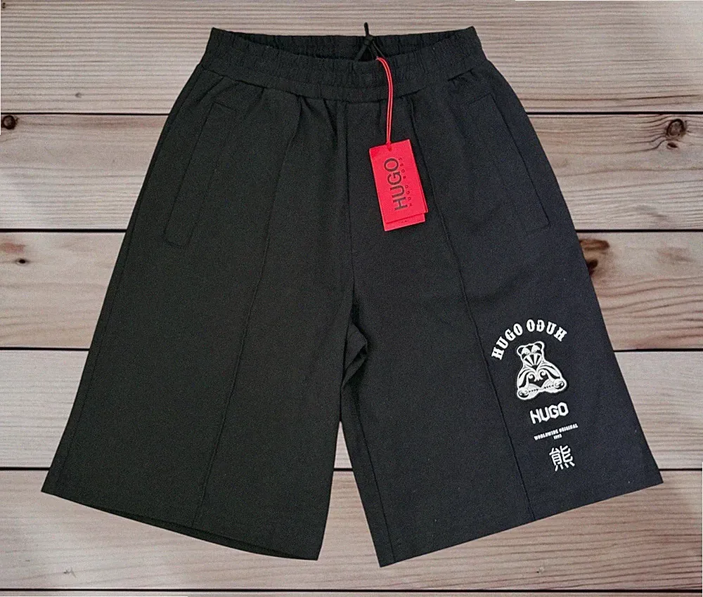 HUGO BOSS 1993 Archive Sweat Shorts Herren Small 28 30 Bear Logo Jogger Gym Dasai