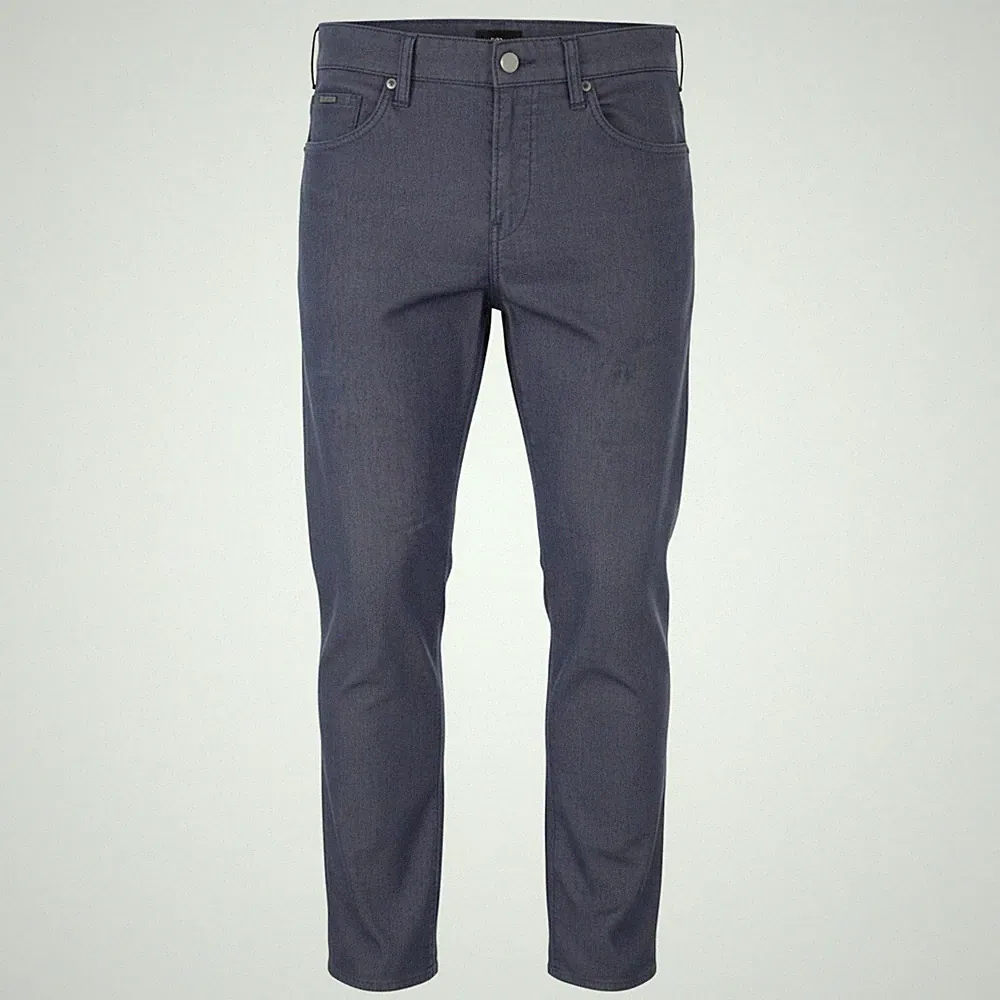 HUGO BOSS Delaware 3-9-20 Herren Chino Hose W33/L32 Blau Slim Zip Fly