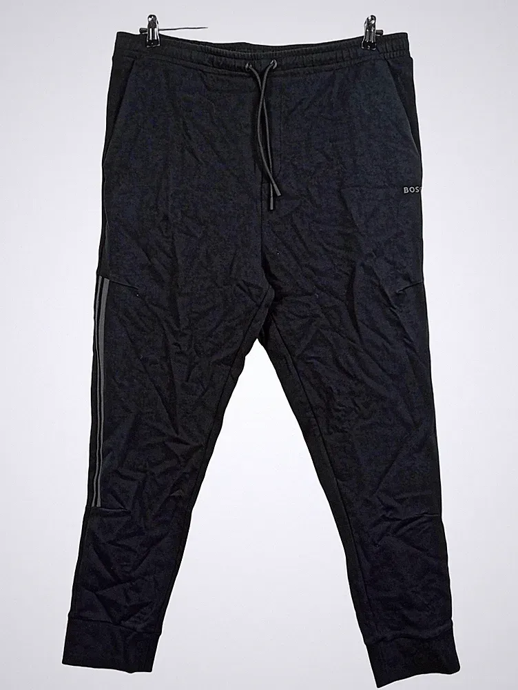 HUGO BOSS Herren Jogginghose Freizeit Hose Schwarz Gr. 54 XXL Sportlich