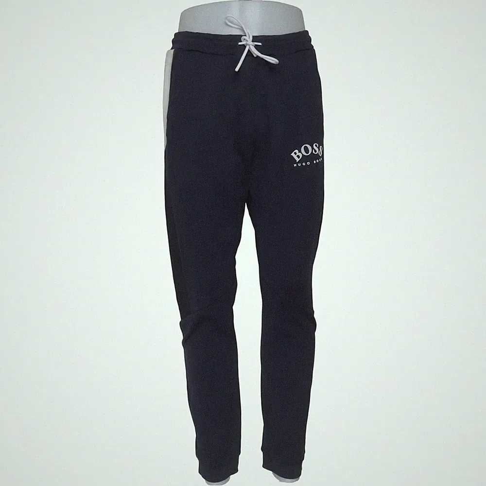 Hugo Boss, Jogginghose, Größe: M, Blau/Weiß #HY7