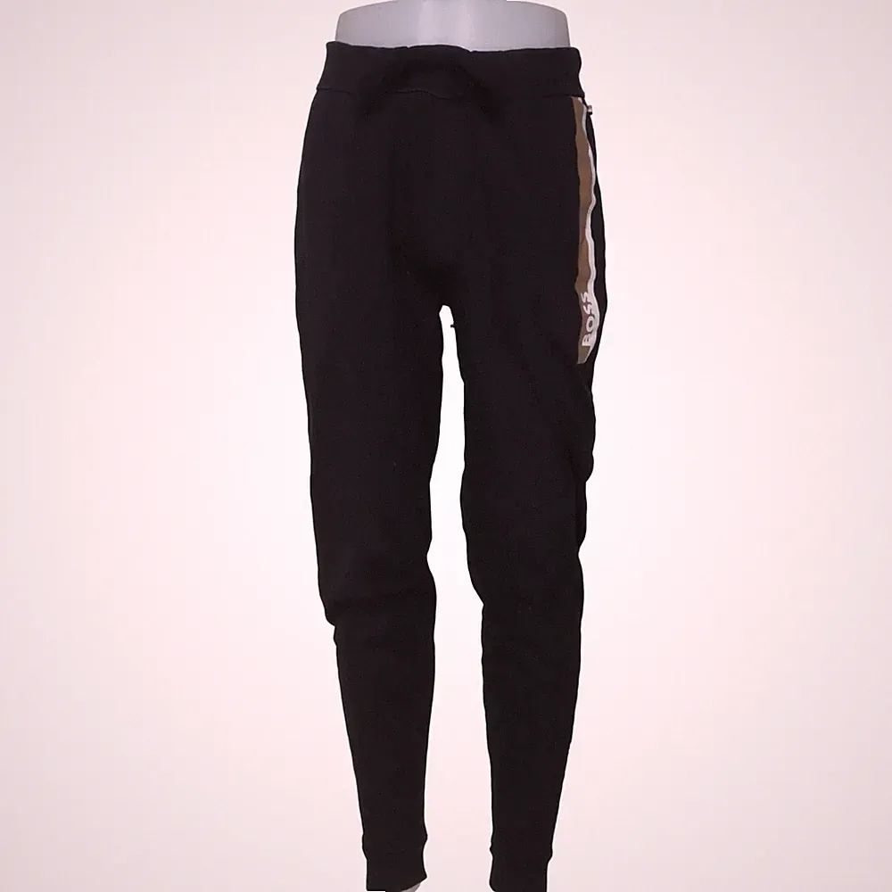 Hugo Boss, Jogginghose, Größe: M, Schwarz, Baumwolle, Einfarbig, Herren #SWH