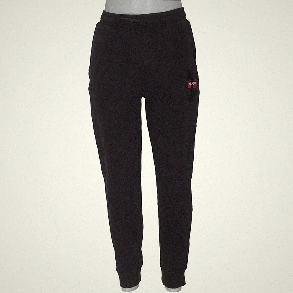 Hugo Boss, Jogginghose, Größe: M, Schwarz, Baumwolle, Print, Herren #nuC