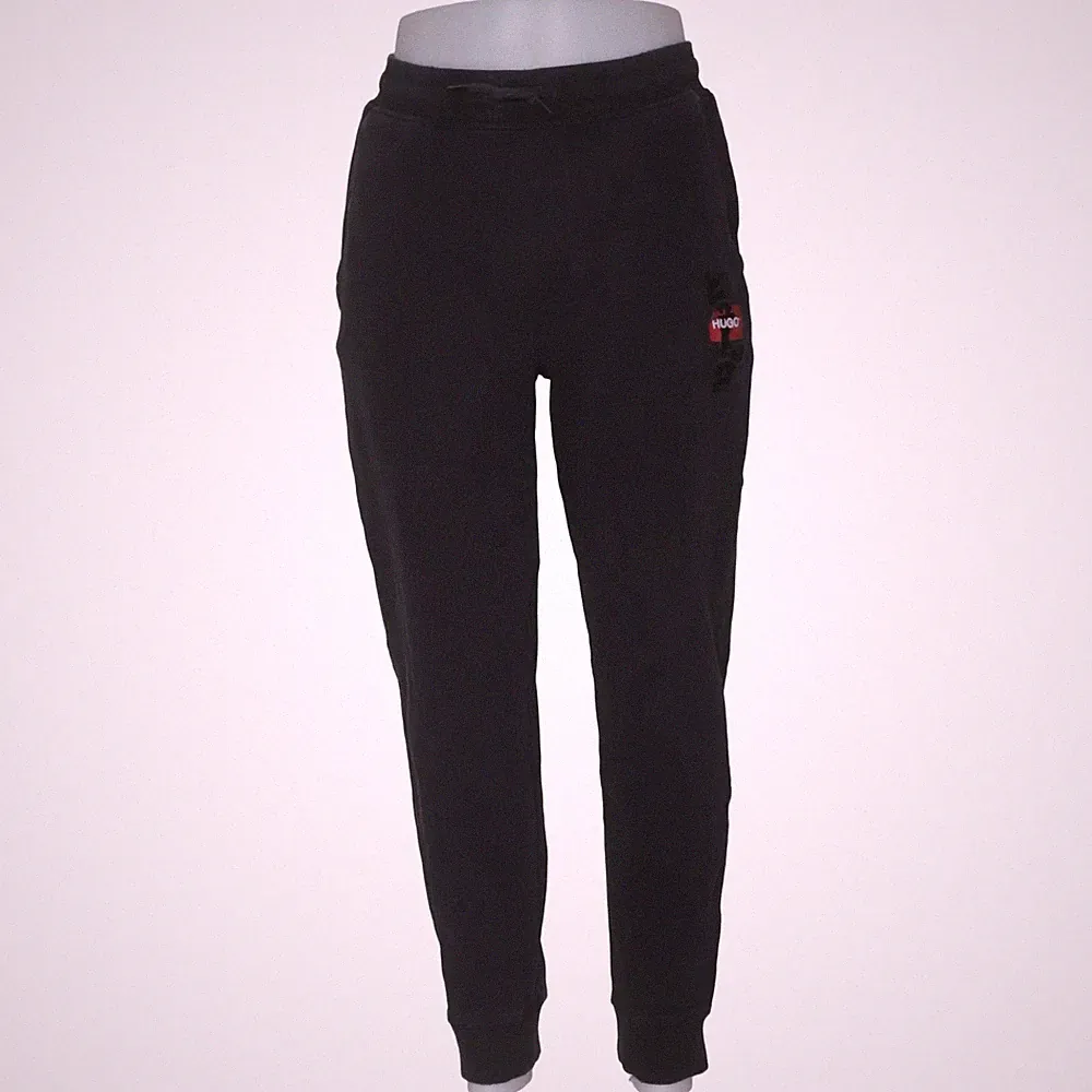 Hugo Boss, Jogginghose, Größe: M, Schwarz, Baumwolle, Print, Herren #nuC