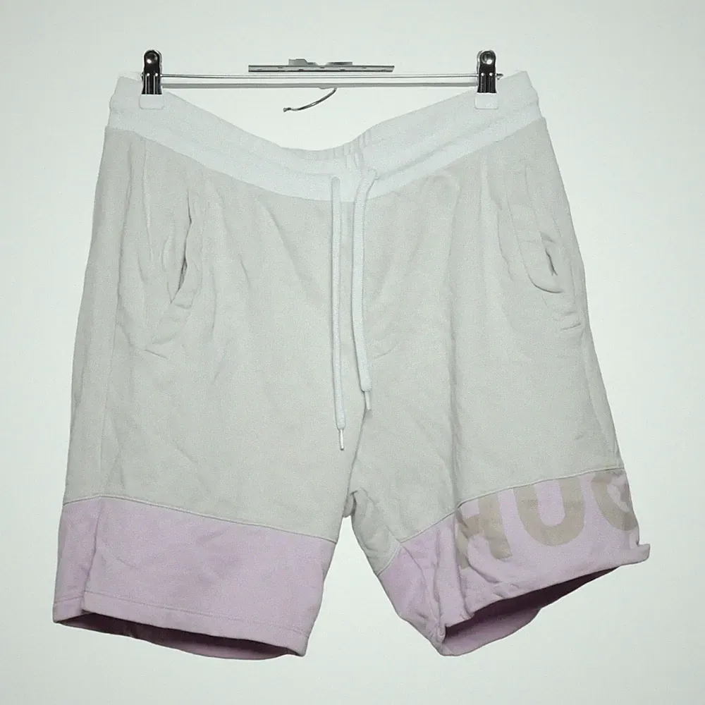 Hugo Boss, Jogginghose, Größe: XL, Grau/Lila/Weiß, Baumwolle/Elasthan #6iX