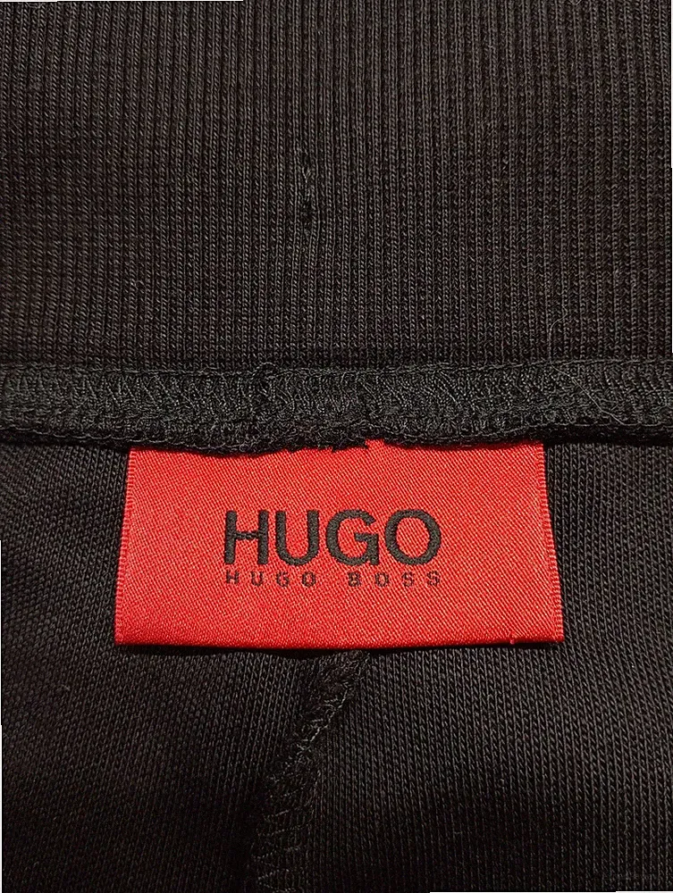 HUGO BOSS Jogginghose Schwarz Herren Gr. 46, S