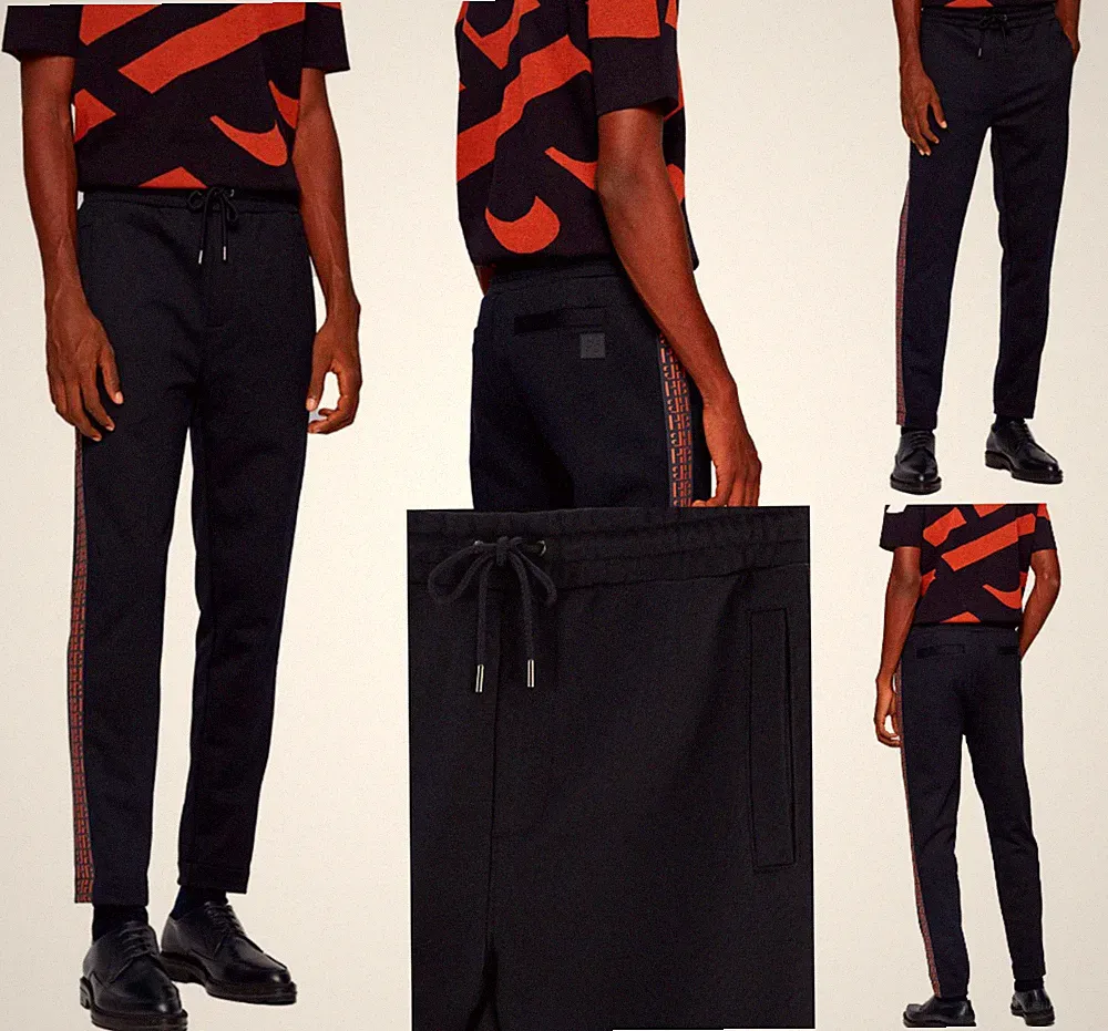 HUGO BOSS Lamont 32 Jogging-Hose Trouser Jogger Lounge Tracksuit Sweat-Pants M