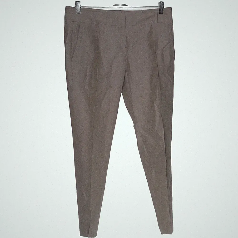 Hugo Boss, Palazzohose, Größe: 36, Grau, Leinen/Seide, Herren #2mu
