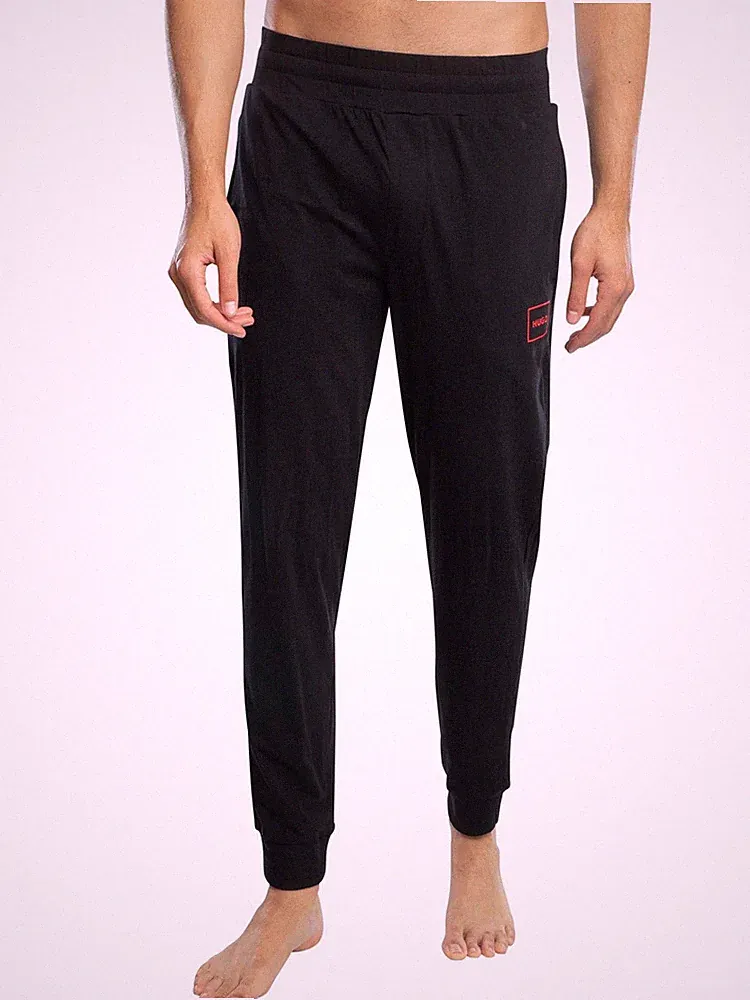 HUGO Herren Laze Lounge Jogginghose, Schwarz