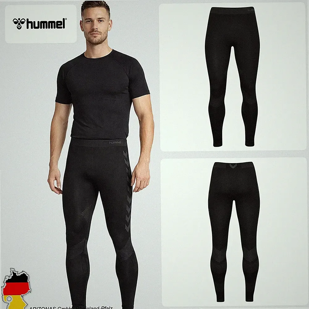 hummel Herren Jogginghose Flexibel Regular Fit Bequemes Design Sportlich