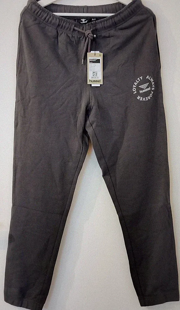 Hummel Jogginghose, 100% Baumwolle, Dunkelgrau, Größe: XS