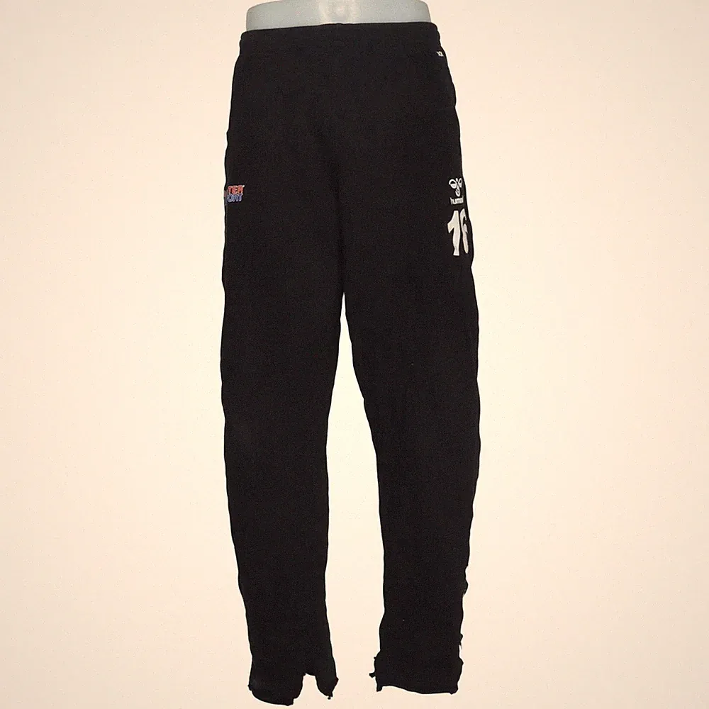 Hummel, Jogginghose, Größe: 2XL, Schwarz/Weiß, Baumwolle, Print, Herren #6Mo