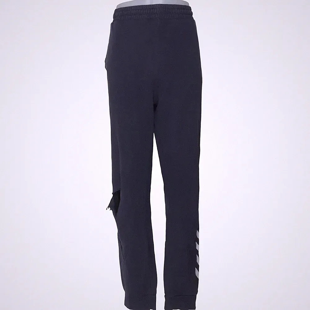Hummel, Jogginghose, Größe: L, Blau, Baumwolle, Einfarbig, Sweat, Herren #4xZ
