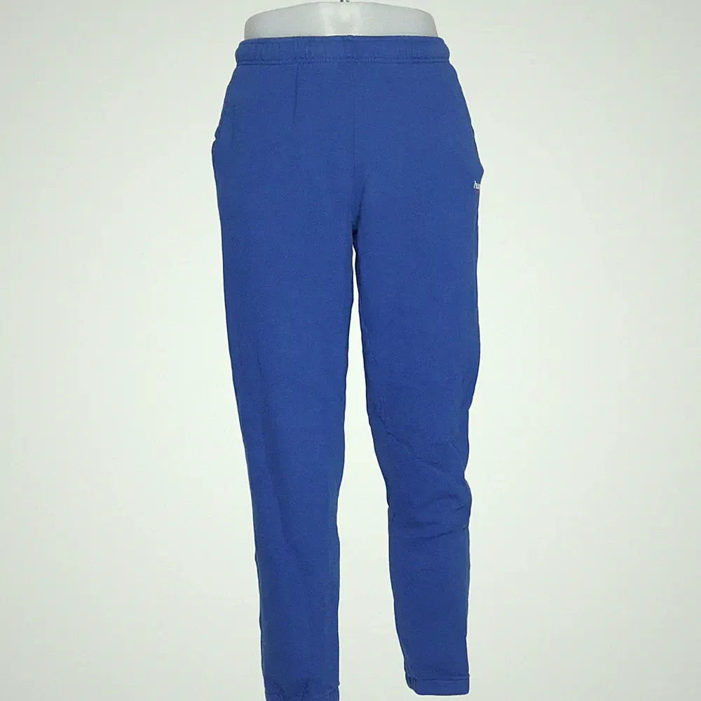 Hummel, Jogginghose, Größe: L, Blau, Baumwolle, Einfarbig, Sweat, Herren #oHz