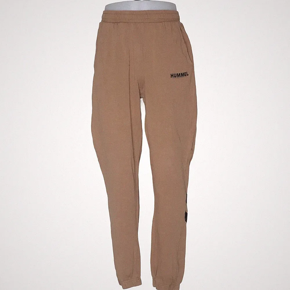 Hummel, Jogginghose, Größe: L, Braun, Baumwolle, Einfarbig, Sweat, Herren #z3g
