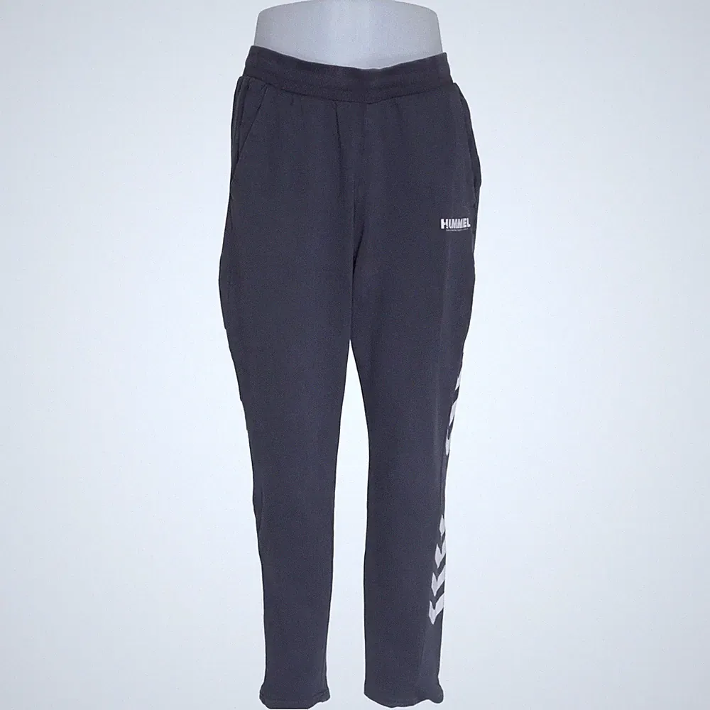 Hummel, Jogginghose, Größe: L, Grau, Baumwolle, Chevron, Herren #6TE
