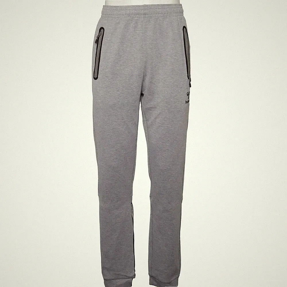 Hummel, Jogginghose, Größe: L, Grau, Elasthan/Polyester/Viskose, Sweat #rTN