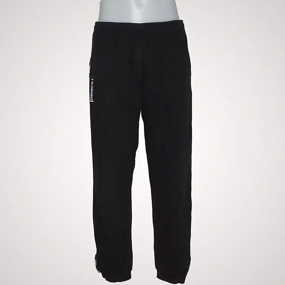 Hummel, Jogginghose, Größe: L, Schwarz/Weiß, Baumwolle/Polyester, Herren #EAa