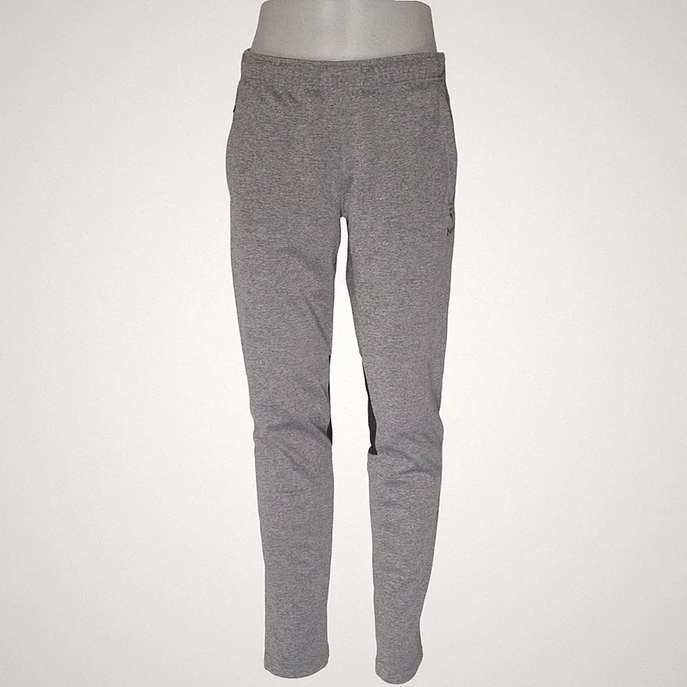 Hummel, Jogginghose, Größe: M, Grau/Schwarz, Polyester, Einfarbig, Herren #fA1