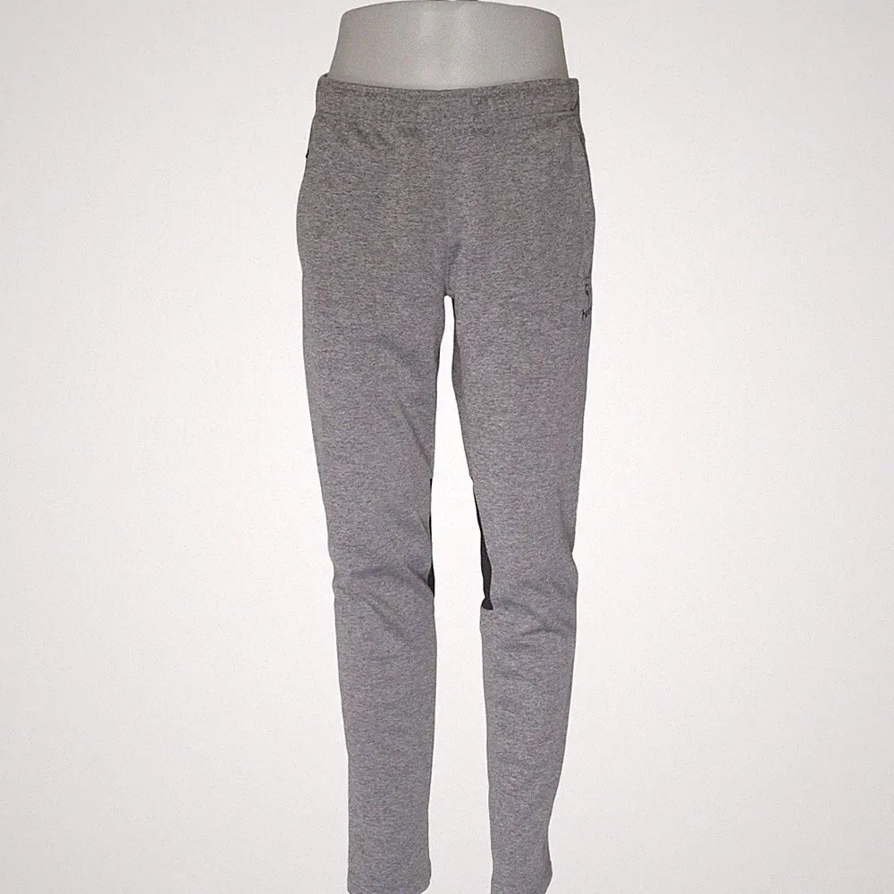 Hummel, Jogginghose, Größe: M, Grau/Schwarz, Polyester, Einfarbig, Herren #fA1