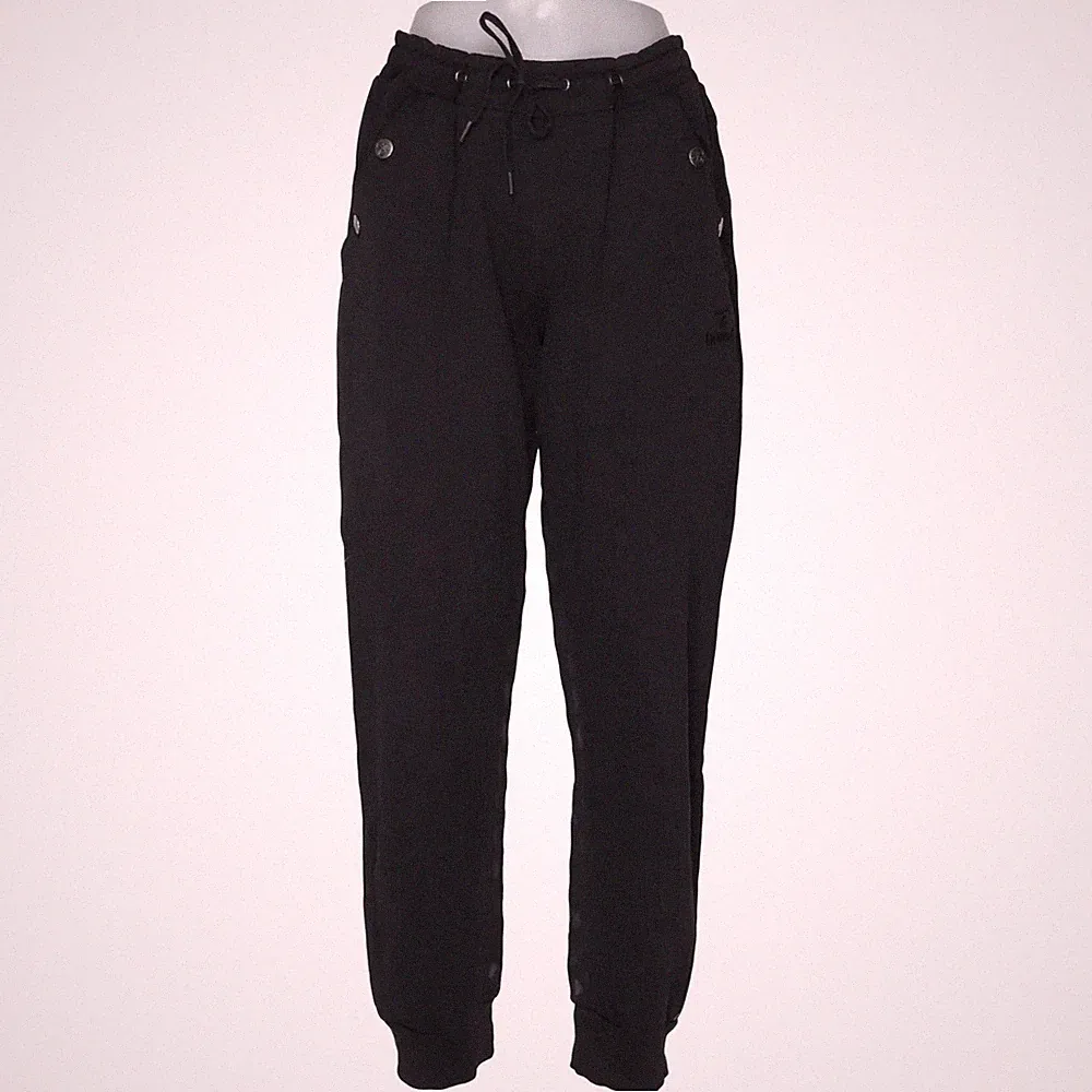 Hummel, Jogginghose, Größe: S, Schwarz, Baumwolle/Polyester, Chevron, Damen #fQS